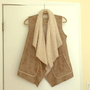 Zara Shearling Vest